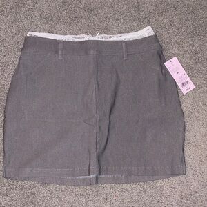 Wild Fable Gray Mini Skirt